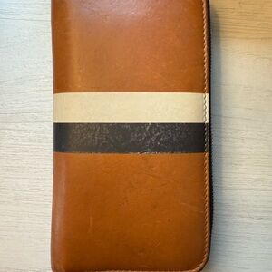 Clare V Tan and Black Wallet